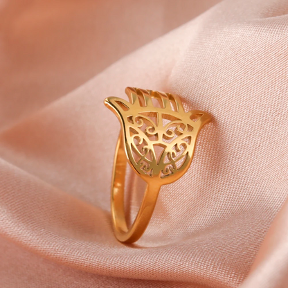 Hamsa Hand Ring