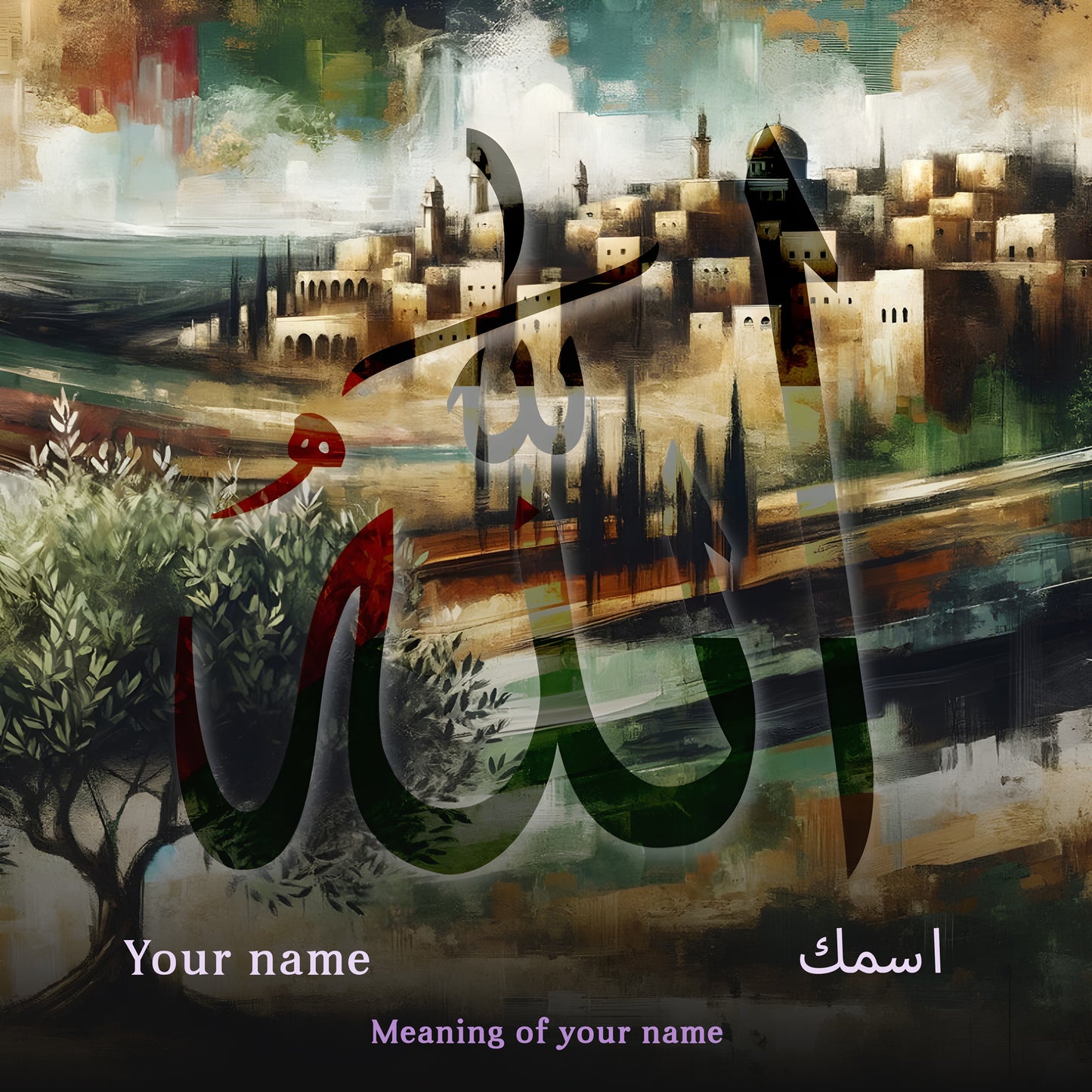 Whispers of Al-Quds: The Calligraphy of Heritage