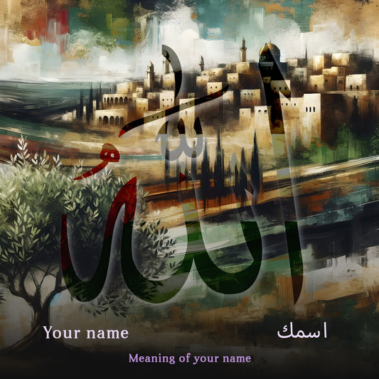 Whispers of Al-Quds: The Calligraphy of Heritage