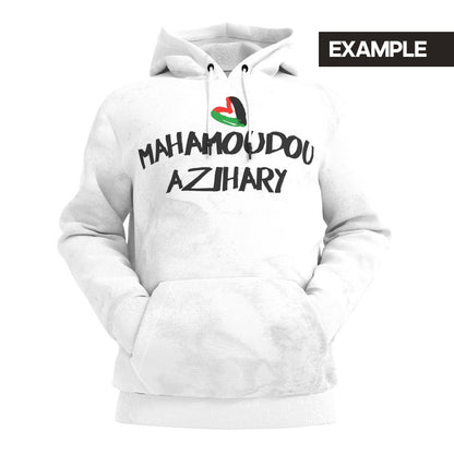 Palestine Hoodie With Custom Text