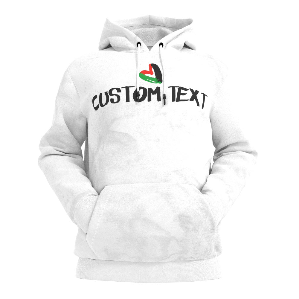 Palestine Hoodie With Custom Text